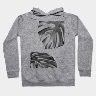 Botanical #001 - B&W Hoodie